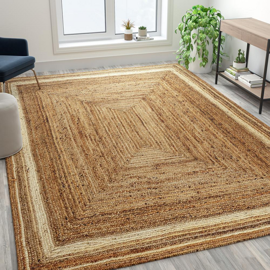 Dillon Natural Fiber Jute Area Rug