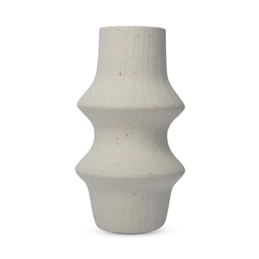 Lacy Vase, White