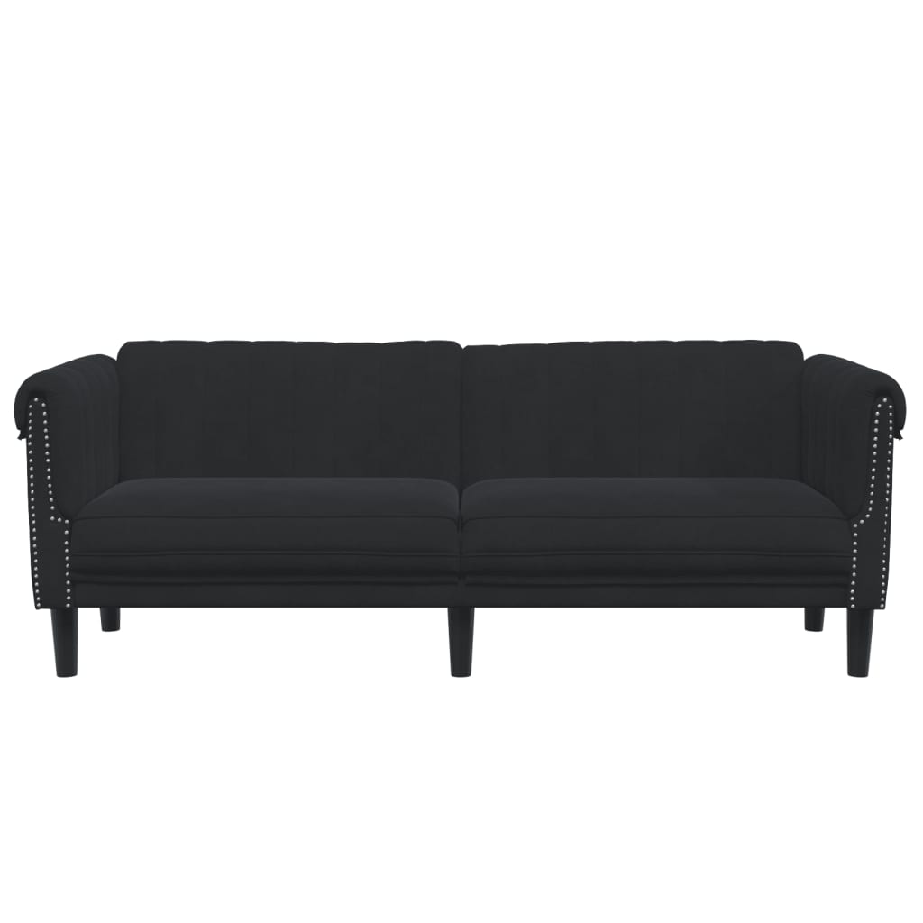 Samantha Sofa, Black Velvet