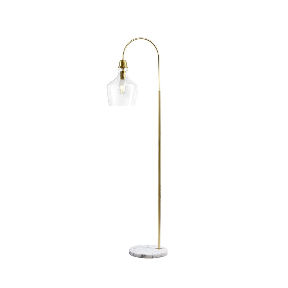 Willow Floor Lamp with Marble Base